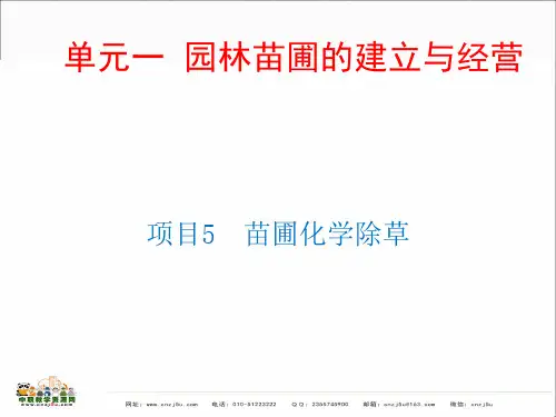 中职教育-园林苗圃育苗技术课件：园林苗圃的建立(七)机工社 任叔辉 编.ppt