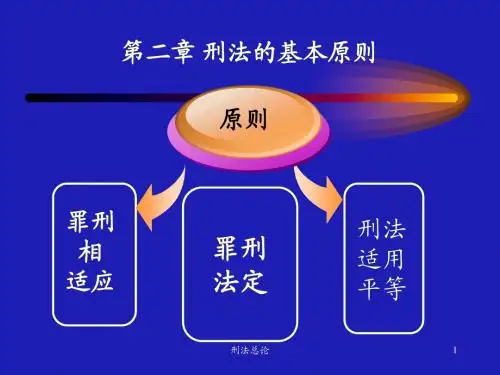 第二章刑法的基本原则