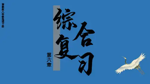 第六章 认识区域综合复习 (课件30张)-(2024年)湘教版八年级地理下册