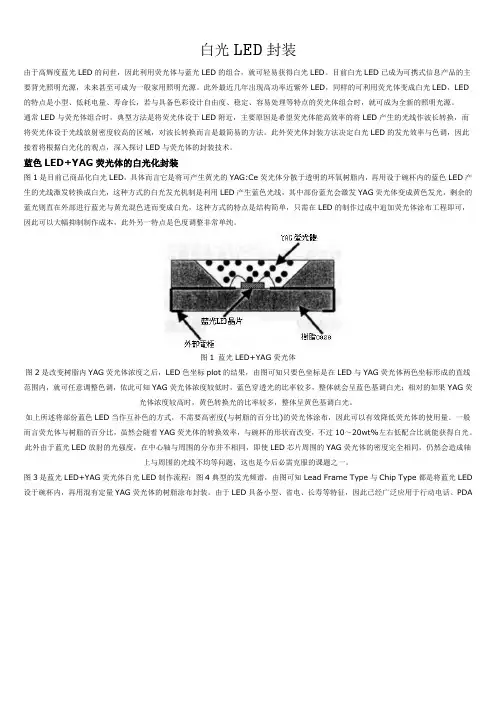 白光led封装技术与封装材料(good)