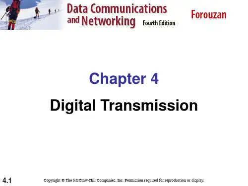 数据通信与网络chapter04.ppt