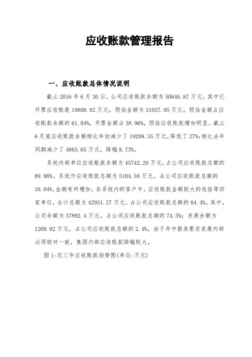 应收账款分析
