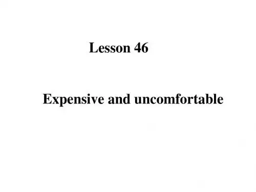 新概念第二册Lesson46课件