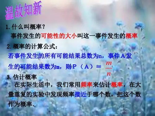 生活中的概率PPT精品课件