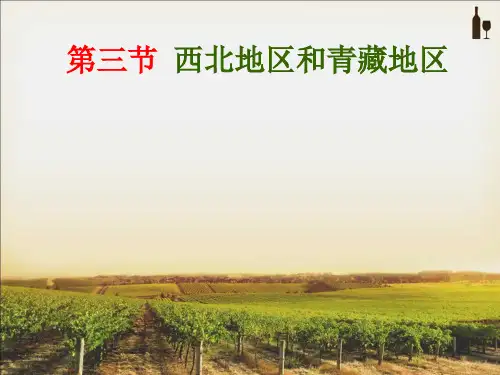 地理：八年级 西北地区和青藏地区