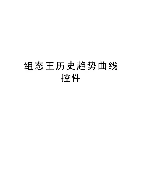 组态王历史趋势曲线控件演示教学