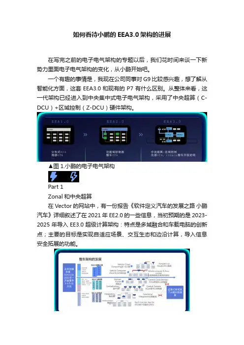 如何看待小鹏的EEA3.0架构的进展
