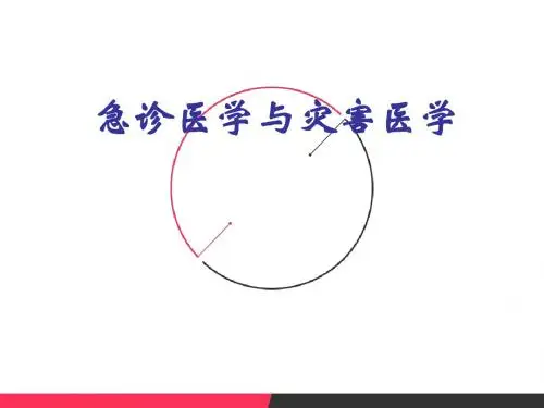 急诊绪论灾难医学 PPT课件