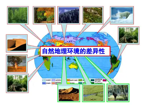 湘教版高中地理必修一第三章第三节 《自然地理环境的差异性》优质课件(共33张PPT)