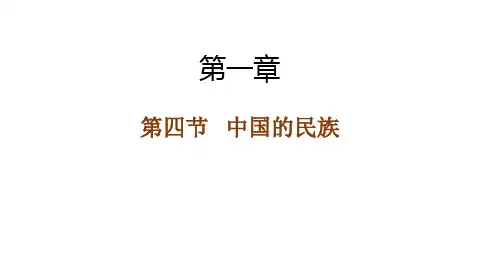 湘教版地理八年级上册1.4 中国的民族课件(36张PPT)