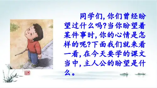 部编版六年级下册第九课《那个星期天》PPT