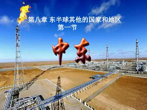 人教版七级地理下册中东优秀PPT1