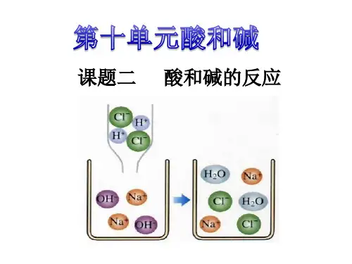20140306课题二酸和碱的中和反应