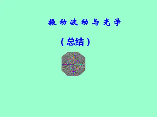 大学物理总复习-振动,波动与光学