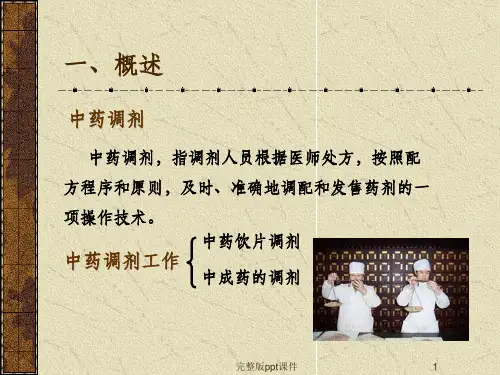 中药调剂ppt课件