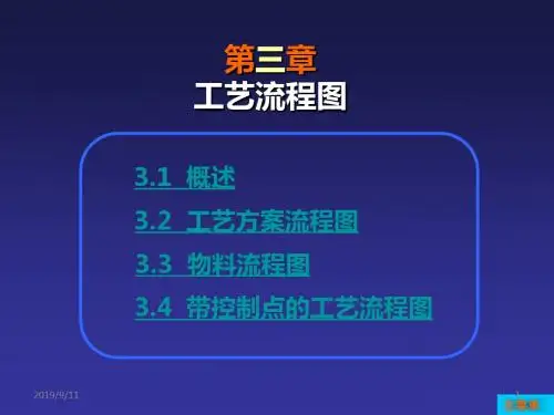 PFD和PID图步骤PPT课件