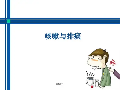 咳嗽与排痰ppt课件
