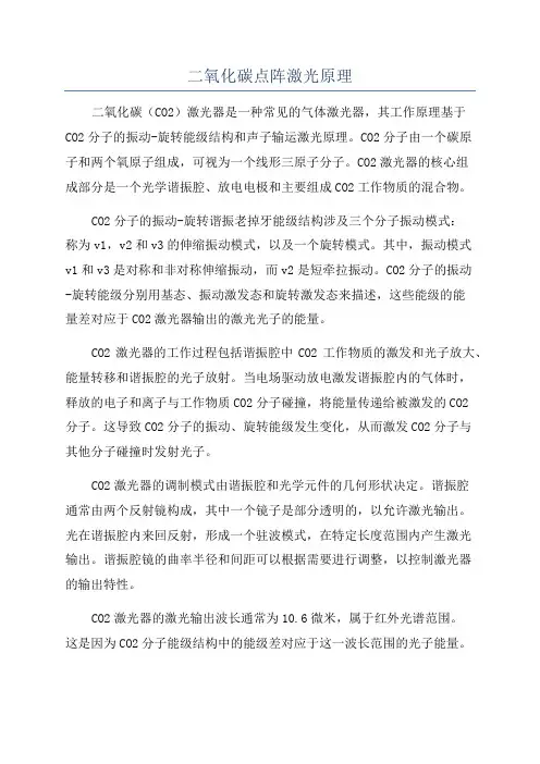 二氧化碳点阵激光原理
