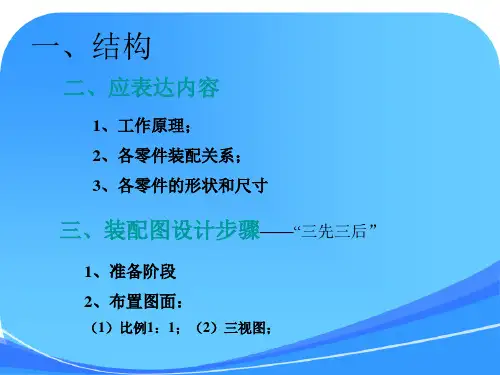 二级减速器装配图(有立体图)