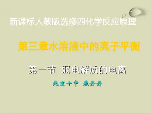 鲁科版电解质PPT教学课件1