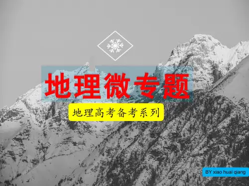 地理微专题：土壤盐渍化