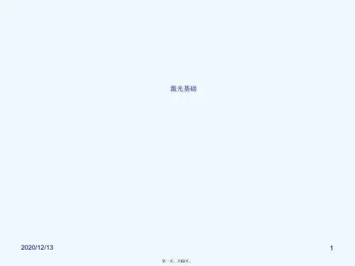 激光基础详解