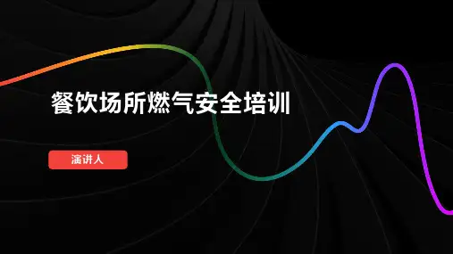 餐饮场所燃气安全培训