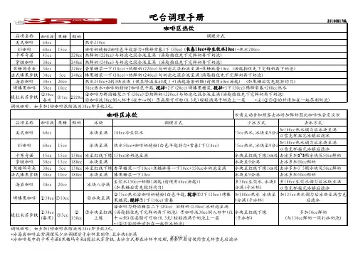 100817版85度C调理手册