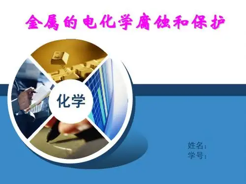 金属的电化学腐蚀和保护PPT