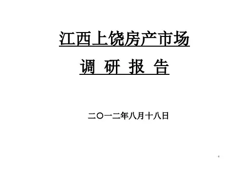 上饶市调研报告