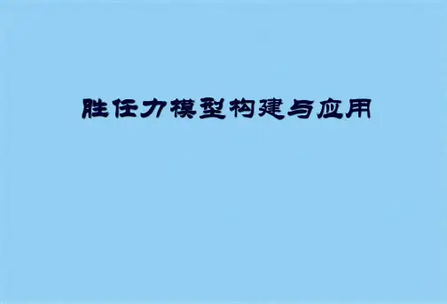 胜任力模型构建与应用(共10张PPT)