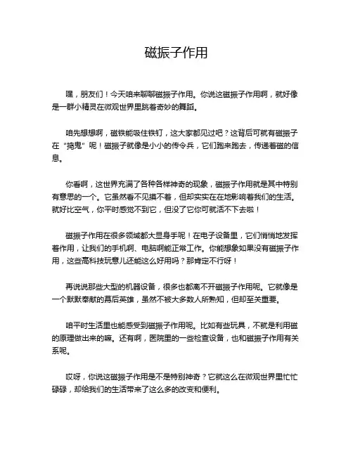 磁振子作用