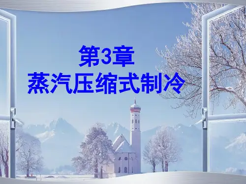 蒸汽压缩式制冷解析