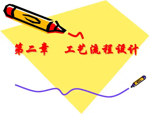 制药工程工艺设计第二章工艺流程设计 ppt课件