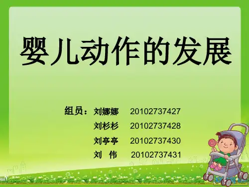 婴儿动作的发展ppt课件
