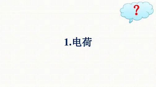 人教版高中物理必修第三册精品课件 第9章 静电场及其应用 1.电荷 (2)