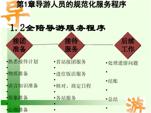 1.2全陪导游服务程序