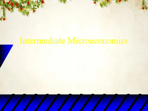 微观经济管理学与财务知识分析规划(英文版)(PPT 68页)