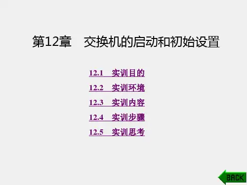 《计算机网络工程实训》课件第12章