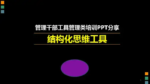 结构化思维工具ppt课件