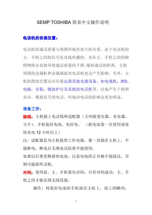 SEMP 简易中文操作说明