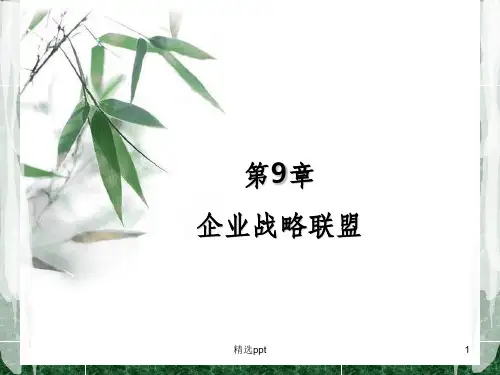 企业战略联盟