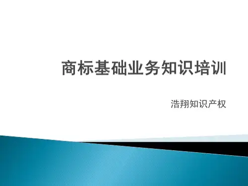 商标基础培训