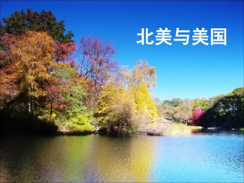 高中区域地理复习北美和美国ppt课件