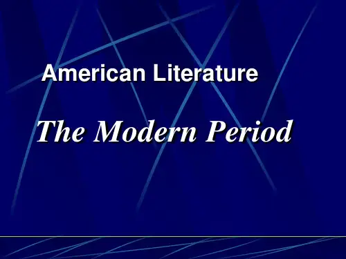 美国文学第三讲现实主义时期.ppt