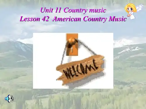 country music英语课件PPT