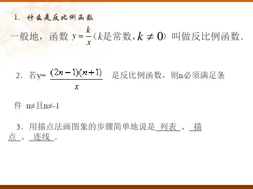 课件反比例函数的图像和性质.ppt