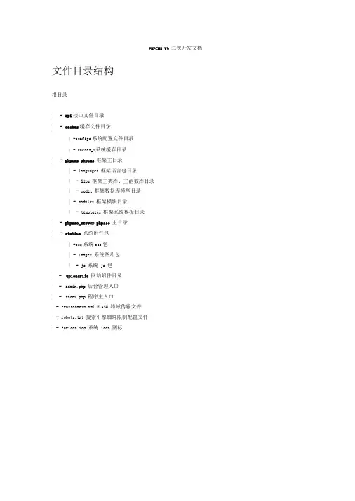 phpcmsv9二次开发手册