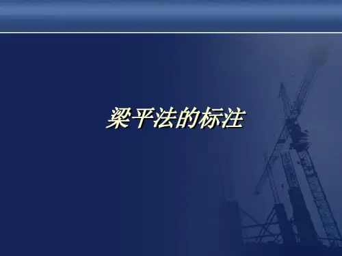 施工图梁平法