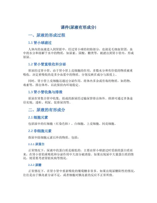 课件(尿液有形成分)